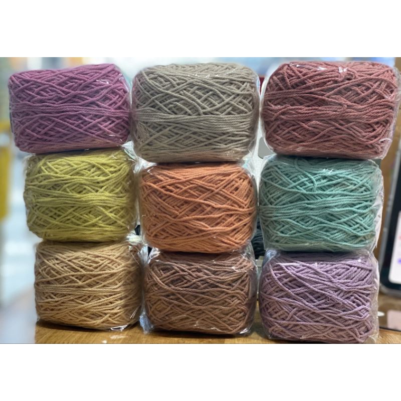 เชือกฟอกนิ่มตรานกเบอร์ 12แบบกรอเป็นม้วนน้ำหนัก 100 กรัมสินค้าพร้อมส่ง