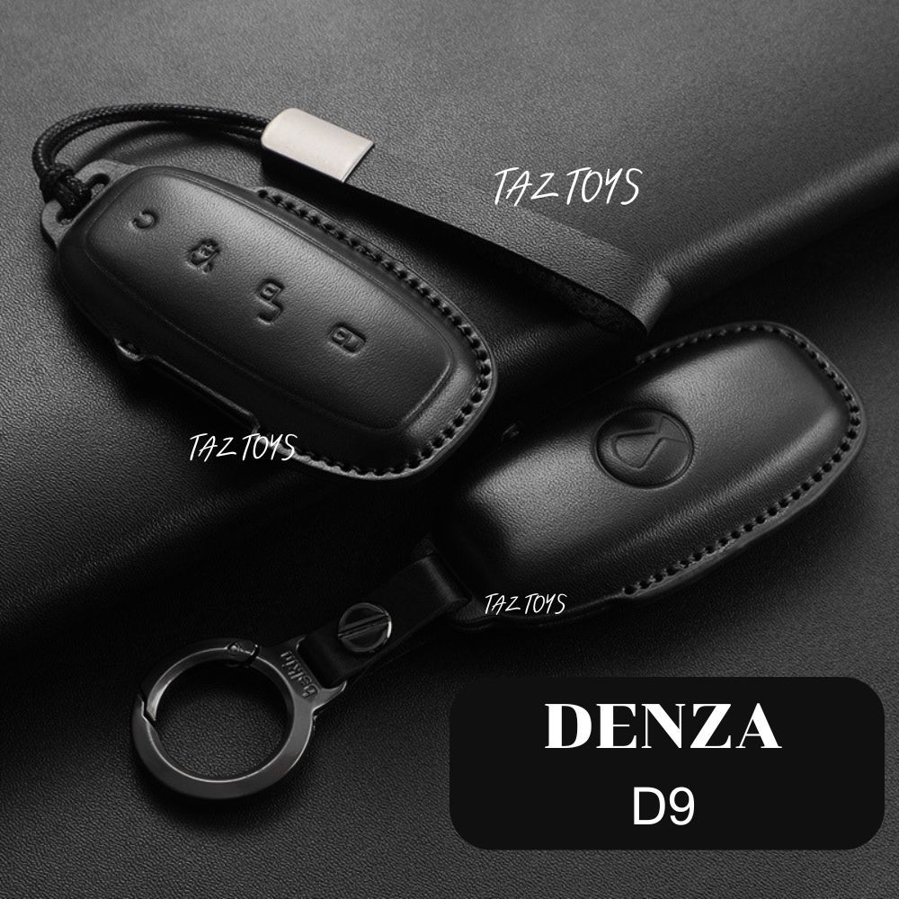 พร้อมส่งในไทย เคสกุญแจรีโมทรถ DENZA D9 รุ่น Luxury Leather ราคา ถูกที่สุด ดีลบีเคเค แกลเลอรีภาพที่ 3