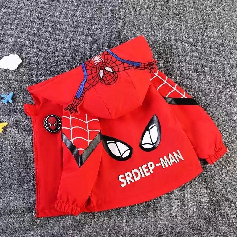 SP ผ้าร่ม เสื้อแจ็คเก็ตเด็กผู้ชาย กันลม กันแดด ได้ดี ผ้าหนา 2 ชั้น พร้อมส่งในไทย