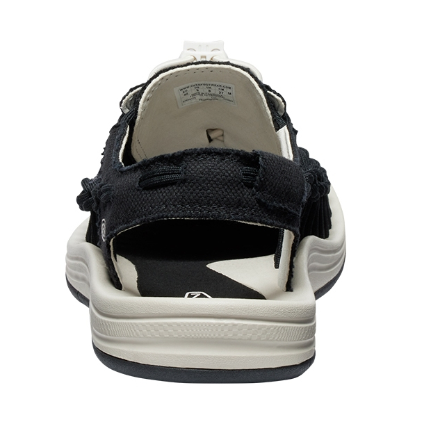 Keen รองเท้าผู้ชาย รุ่น  Men's UNEEK CANVAS (BLACK/BIRCH)