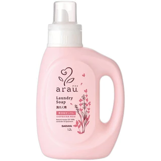 arau. Laundry Soap (Bottle) 1.2L สบู่ ซักผ้า ชนิดน้ำ ขจัดคราบ สกปรก อับชื้น สะอาด กลิ่นหอม อ่อนโยน แบบขวด