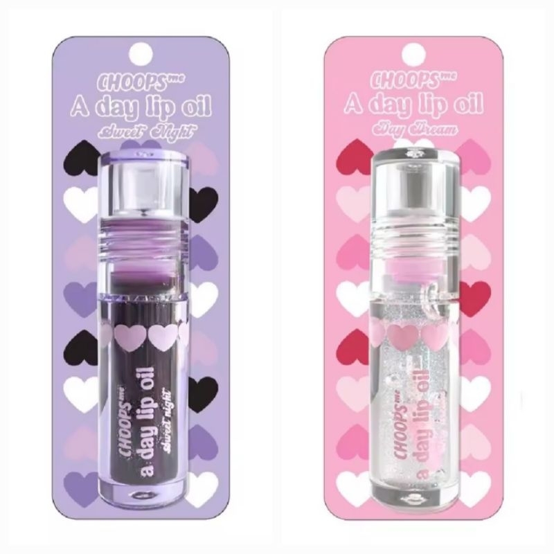 Choops me a day lip oil จุ๊ปส์ มีอะเดย์ ลิปออย บำรุงริมฝีปาก 3g EXP 2027 💥ของแท้จาก SHOP