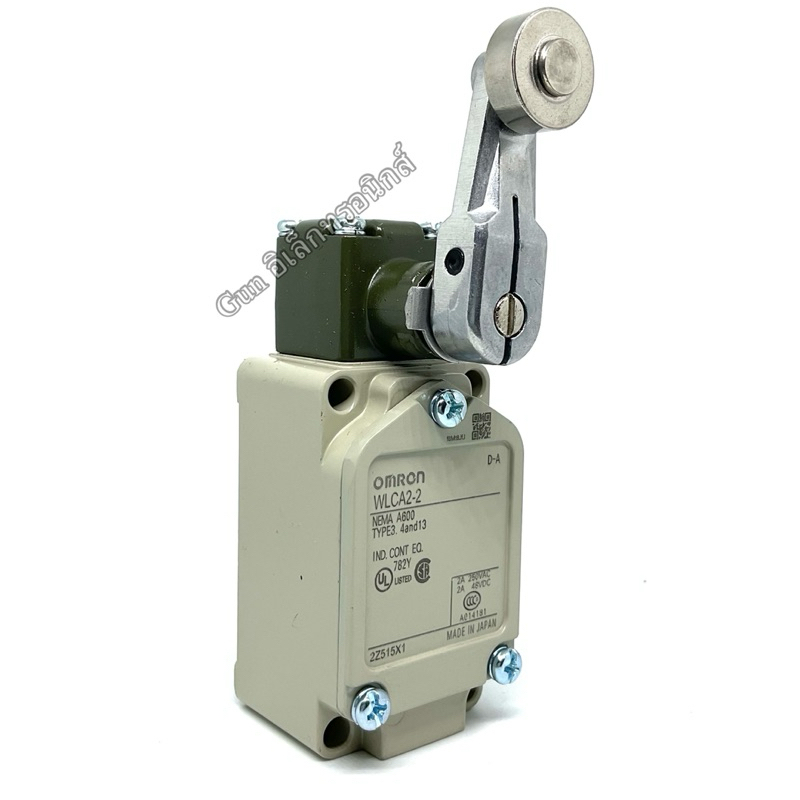 WLCA2-2 ลิมิตสวิตช์ Omron LIMIT SWITCH  2A 250VAC MADE IN JAPAN แท้ ลิมิต สวิตช์ พร้อมส่ง