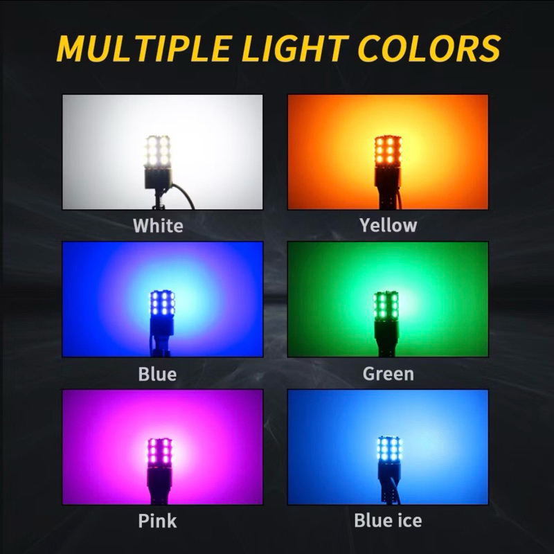 *ไฟหรี่เลี้ยวมอเตอร์ไซค์ (1คู่ มี 2 ชิ้น) ขั้วT10 รุ่นใหม่ ไฟเลี้ยว+ไฟหรี่ ในหลอดเดียวกัน  ใส่ได้ทุกรุ่น  ค่ะ - รูปที่ 4