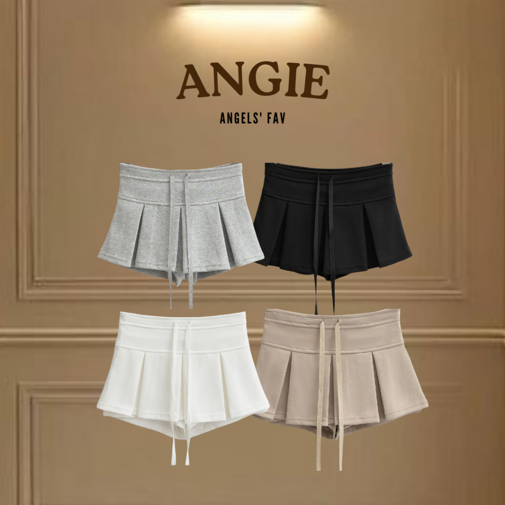 ANGELS.FAV♥︎ | กระโปรงกางเกง Angie มีซับใน