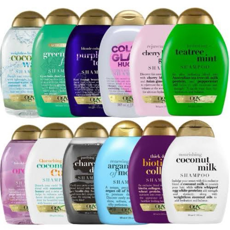แท้ เรทหิ้ว OGX Shampoo / conditioner สูตรต่างๆ แชมพู ครีมนวดผม
