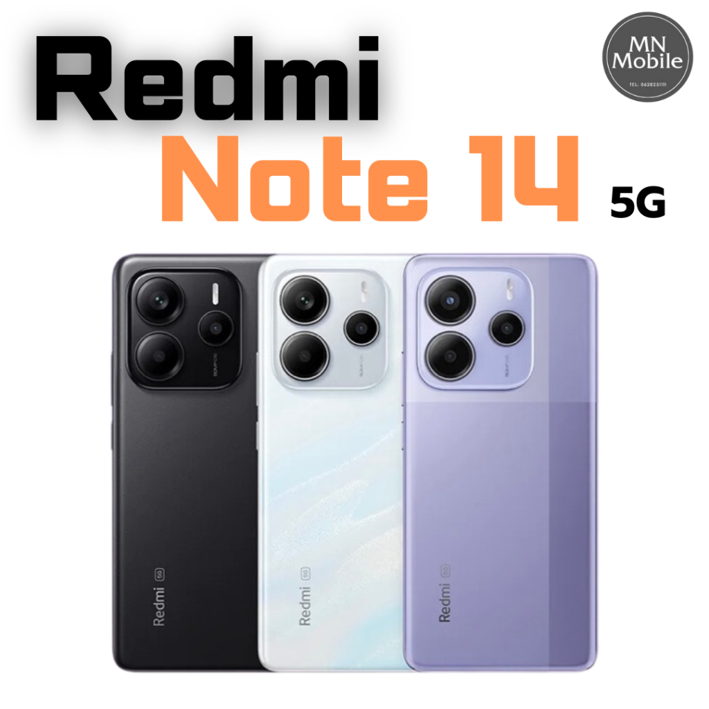 Redmi note 14 5G ความจุ 12+512GB | สินค้าจำเป็นต้องแกะเพื่อ Activate เครื่อง