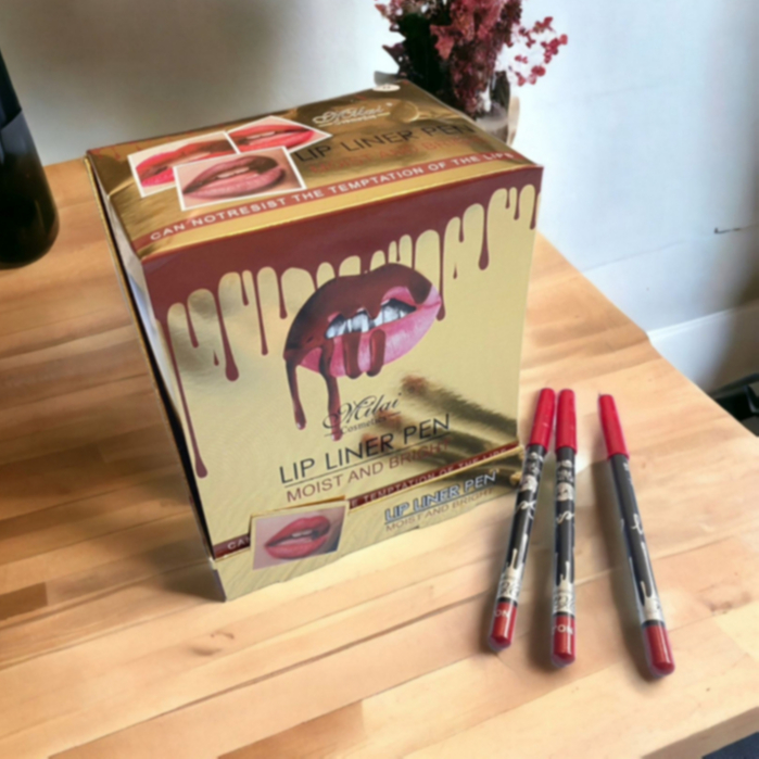 ดินสอเขียนขอบปากเนื้อแมท 48 แท่ง (P66)