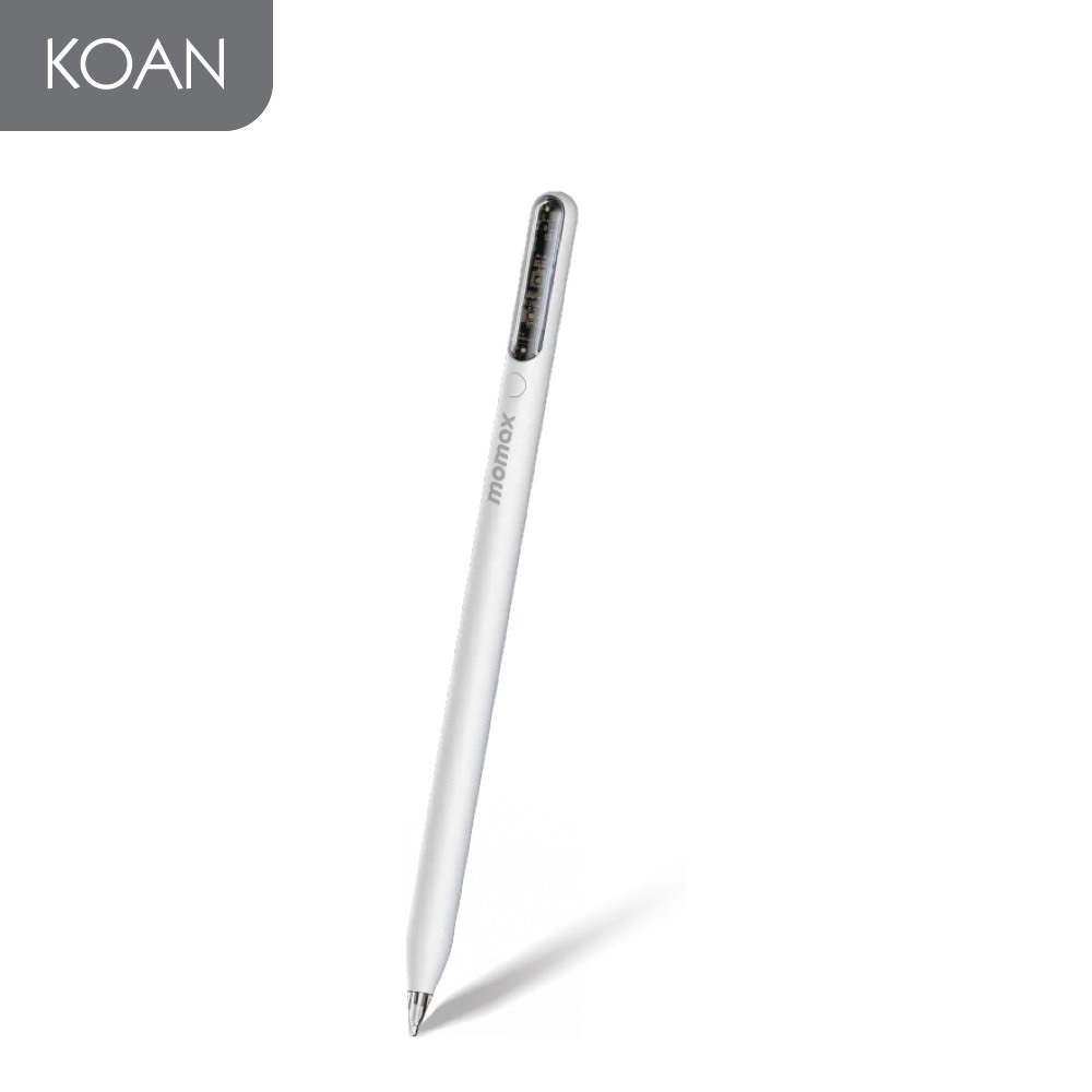 MOMAX 1-Folio Flow USB-C Charging Stylus Pen for iP@d with @pple Find My