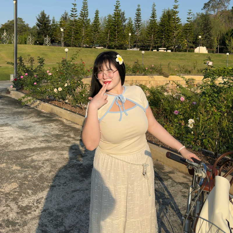 ThiThi Shirt 婷婷 (เสื้อยืดถิงถิง) เสื้อตรุษจีน🥢🥡🥟 สาวอวบอ้วน | Geebeety - รูปที่ 6