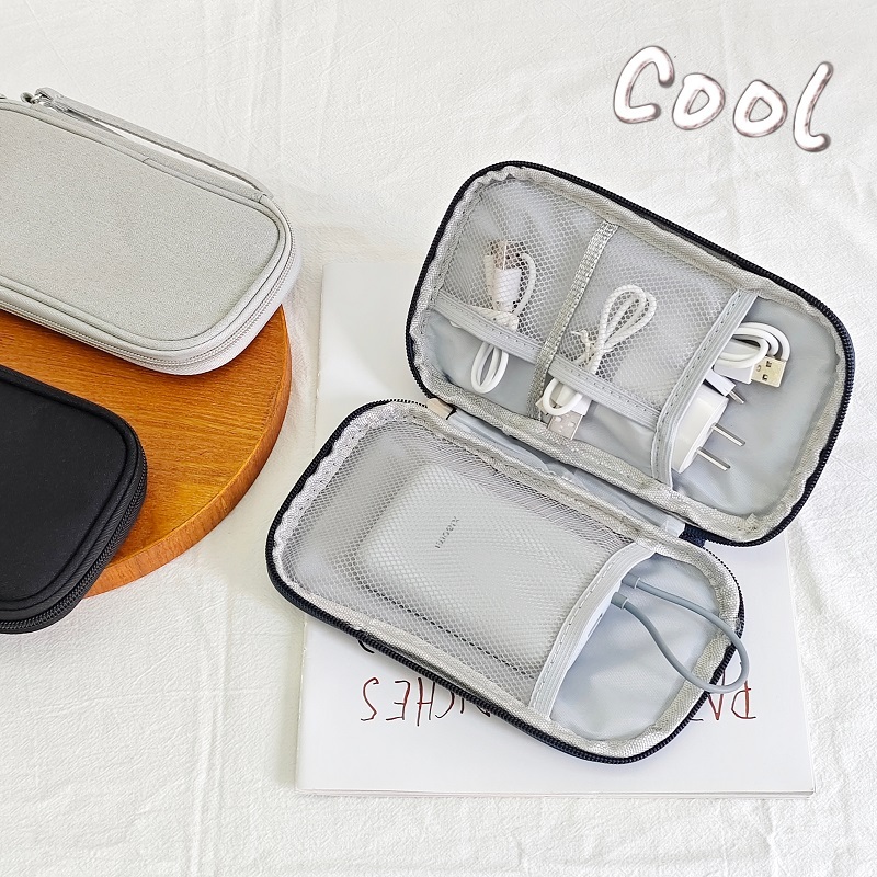 ถุงเก็บ กระเป๋า powerbank กระเป๋าพกพา กันน้ํา สายเคเบิลข้อมูลยูเอสบีออแกไเซอร์ Dream house