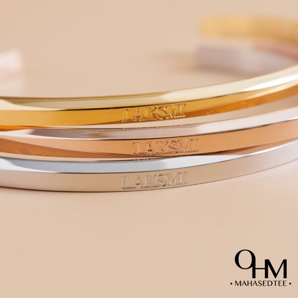 กำไลลักษมีคเณศ (แม่ลักษมี) ผ่านพิธีปลุกเสกแล้ว