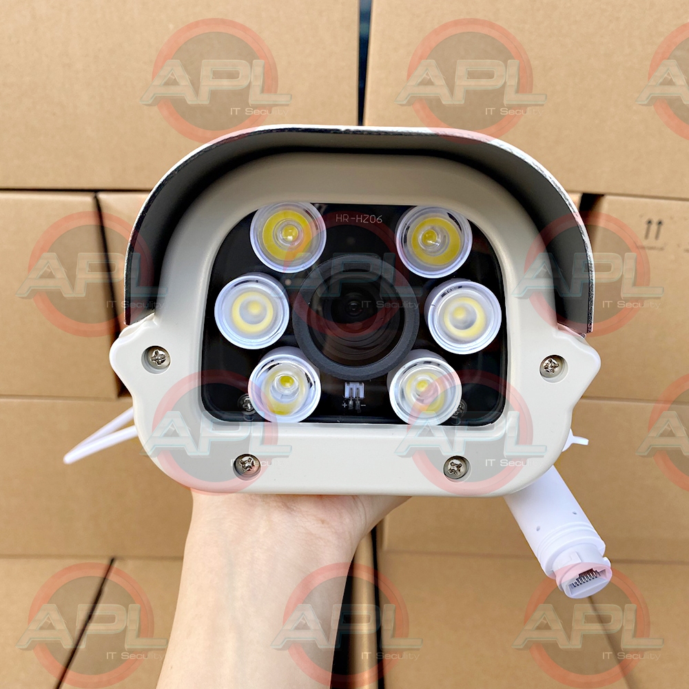 APOLLO กล้องส่องป้ายทะเบียนรถ กล้องPOE รุ่น APL-IPC-A559LPR IP Camera 5MP Outdoor ประกัน 1ปี