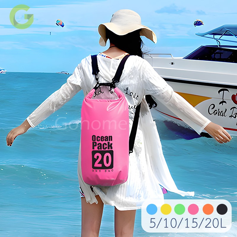 กระเป๋ากันน้ำ ถุงกันน้ำ Waterproof Bag Ocean pack 20ลิตร 15ลิตร 10ลิตร