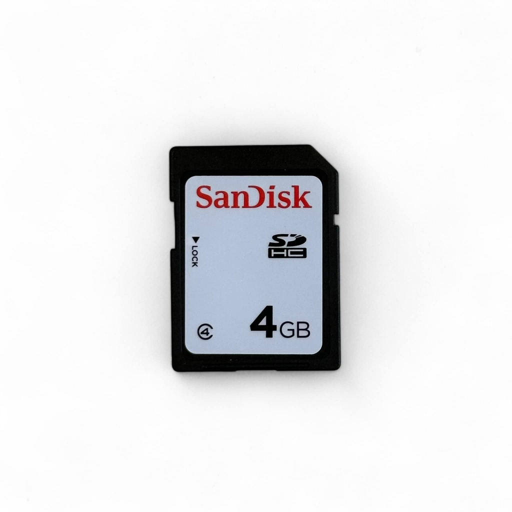 พร้อมส่ง เมมโมรี่การ์ด SanDisk SD Card Memory Card 4GB มือสอง