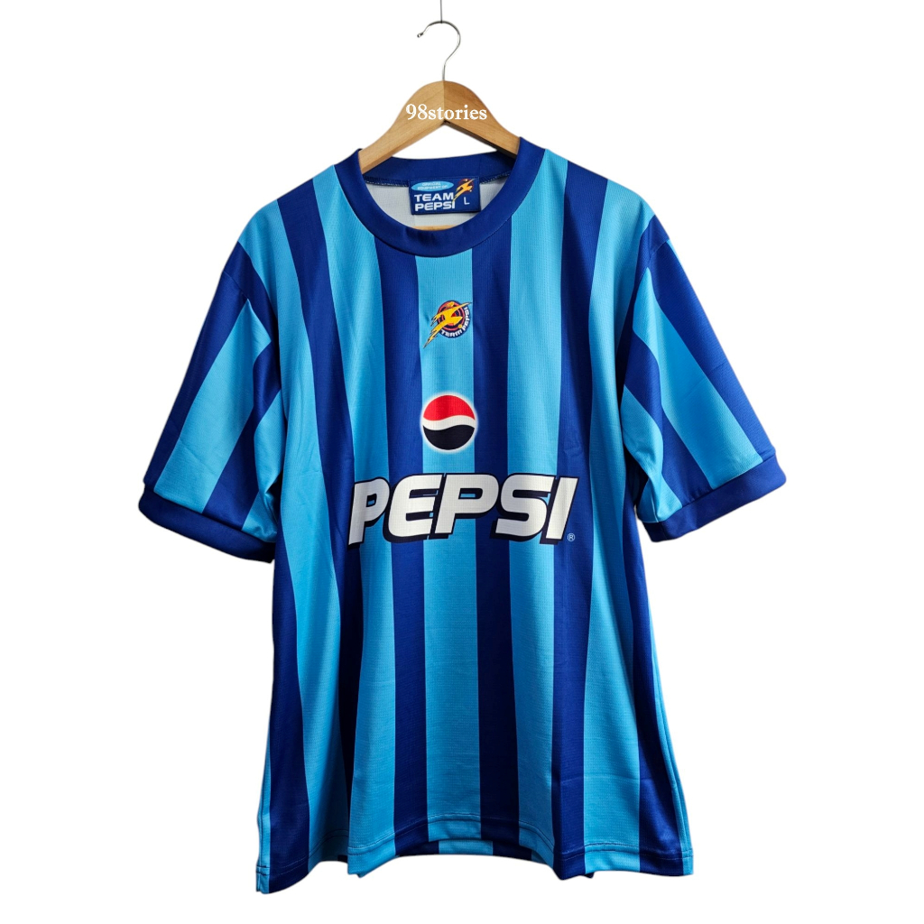 เสื้อบอลย้อนยุค PEPSI 2000 คอกลม