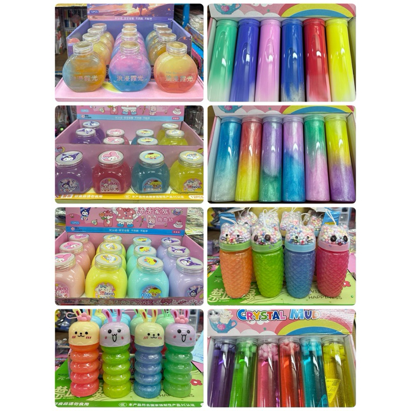 สไลม์ของเล่น คละแบบ สไลม์ยูนิคอร์น  สไลม์การ์ตูน ไม่ติดมือสีสดใส!! สไลม์ ของเล่นเด็ก สไลม์ สไลม์กากเพชร - รูปที่ 7