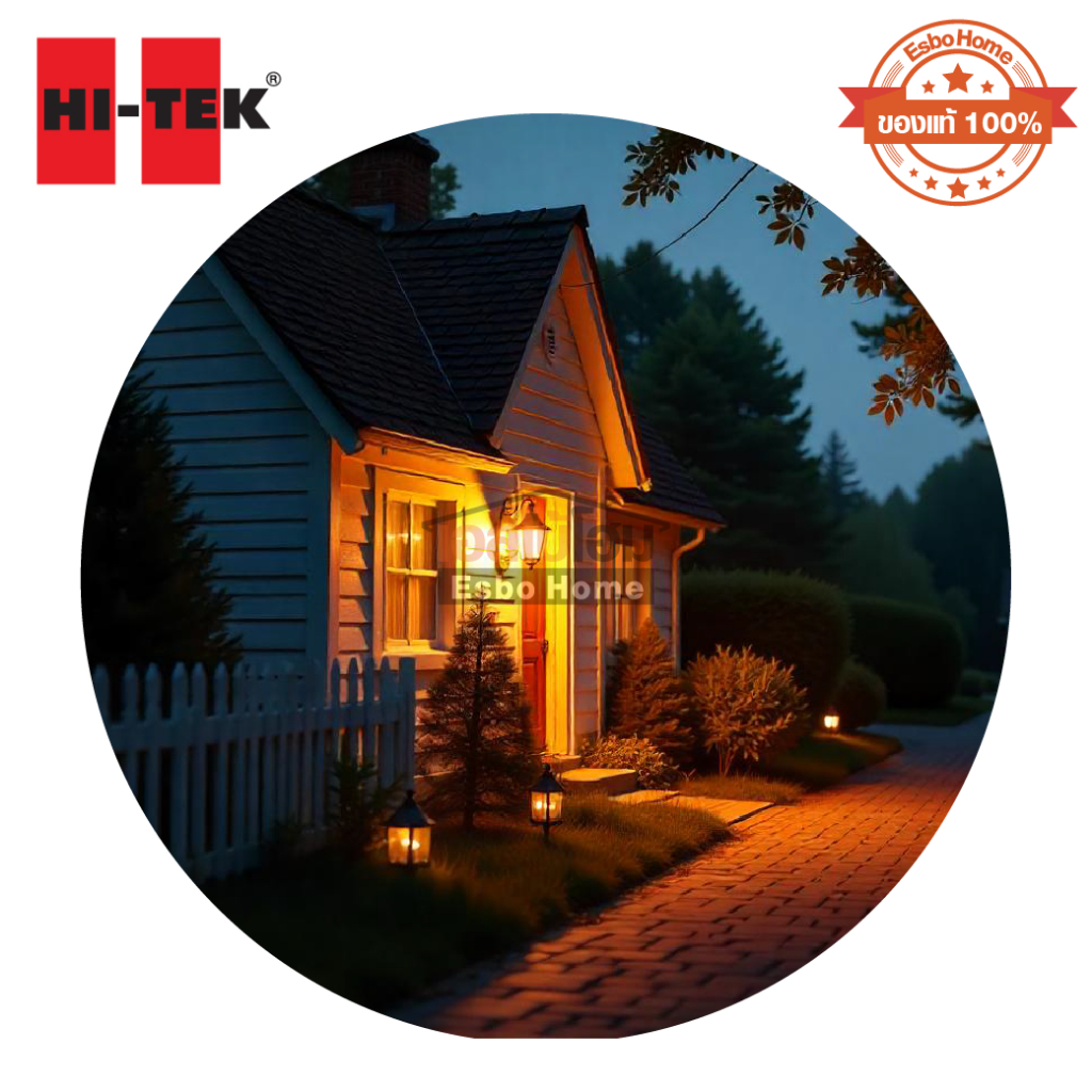 HI-TeK floodlight โคม ฟลัดไลท์ แอลอีดี LED 20W IP65 แสง วอร์มไวท์ และ เดย์ไลท์ รุ่น Milan ราคา ถูกที่สุด โปรบีเคเค แกลเลอรีภาพที่ 3