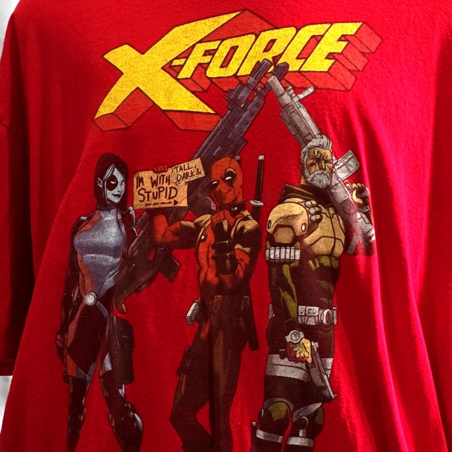 X-FORCE (Marvel) เสื้อยืด มือ 2 ลายสวย
