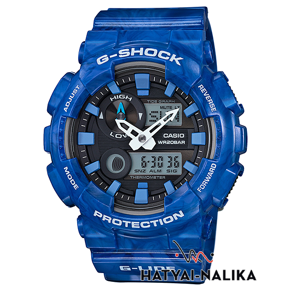 🔥ของแท้🔥 นาฬิกา G-SHOCK หายาก รุ่น GAX-100MA-2A,GAX-100MA-2,GAX-100MA,GAX-100 สีน้ำเงิน