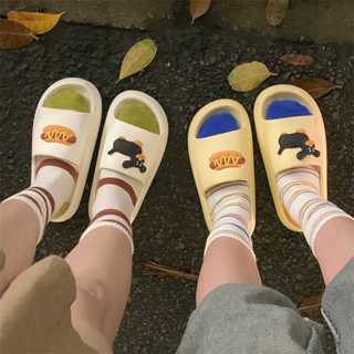 รองเท้าแตะแฟชั่น ลายการ์ตูน สำหรับผู้ชาย ผู้หญิง ใส่ในบ้าน
