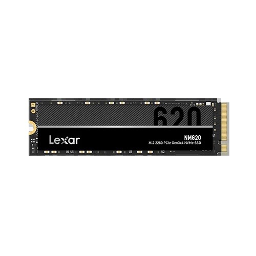 512GB SSD (เอสเอสดี) LEXAR NM620 PCIe/NVMe M.2 2280 ประกันศูนย์ พร้อมส่ง
