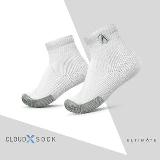 ถุงเท้าเหยียบเมฆ อัลติเมท คลาวด์เอ็กซ์ ULTIMATE CLOUDX SOCK ที่สุดแห่งเนื้อผ้านวัตกรรม MAXIMUM CUSHION Technology