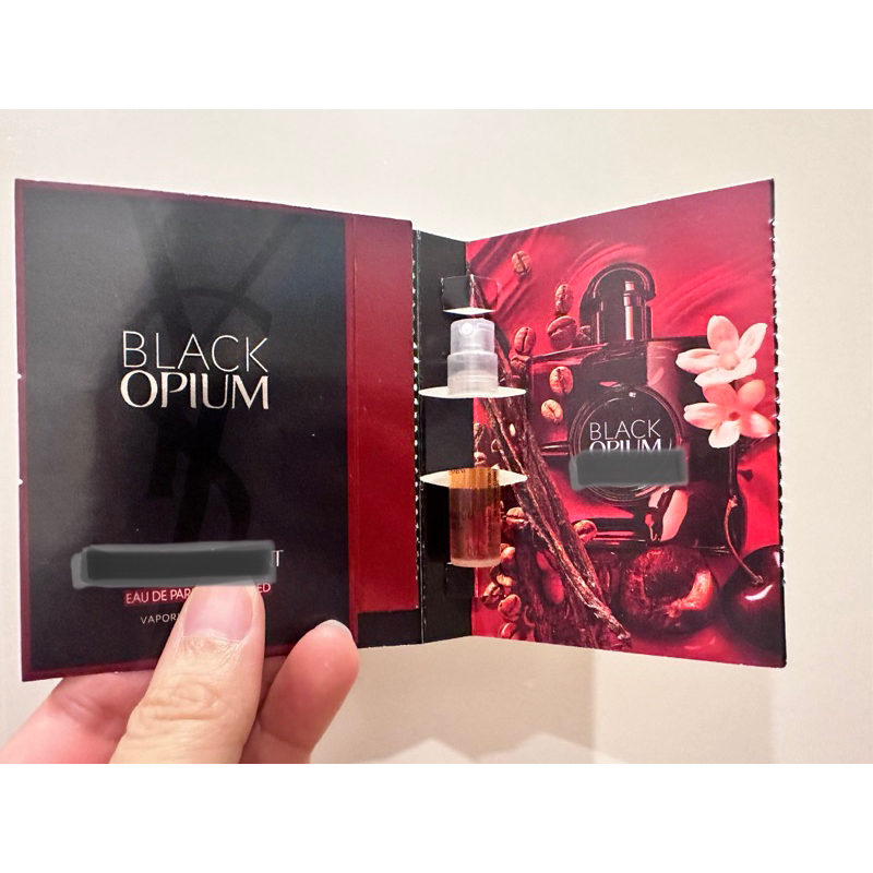 Vial Black Opium EDP over red 1.2 ml น้ำหอมขนาดพกพา ชนิดหัวสเปรย์ ไวออลแท้