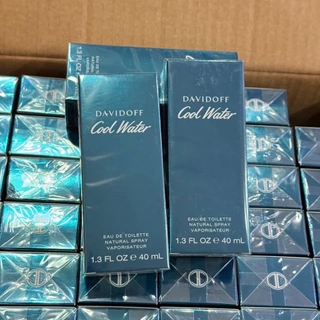 (40 ML) Davidoff Cool Water Men EDT 40 ml. กล่องซีล