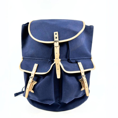Uniqlo JW Anderson Canvas Backpack Unisex blue navy