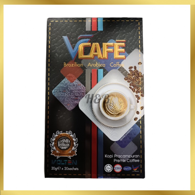 Volten VCAFE Brazilian Arabica Coffee กาแฟอาราบิก้าบราซิล [20 ซอง]