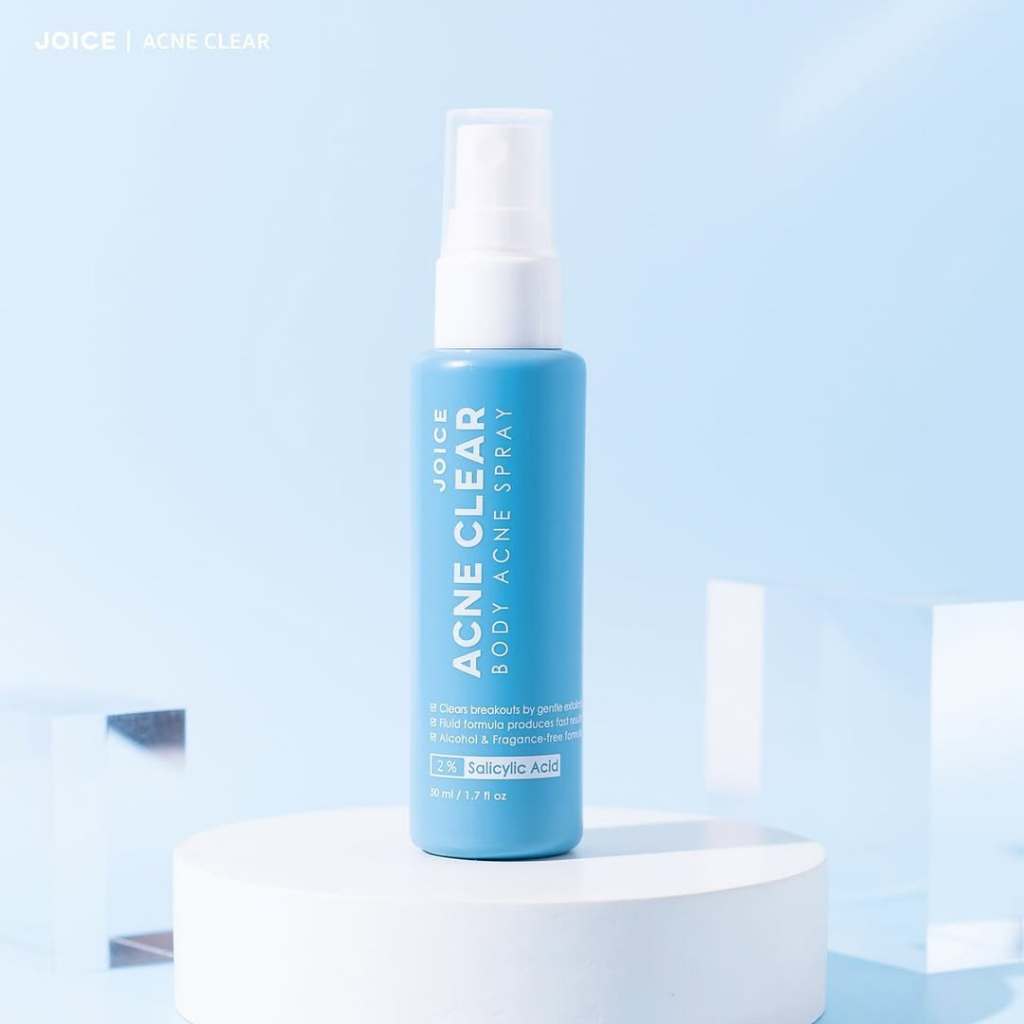(พร้อมส่ง/ของแท้) JOICE Acne Clear Body Acne Spray 50ml สเปรย์ลดสิวผิวกาย