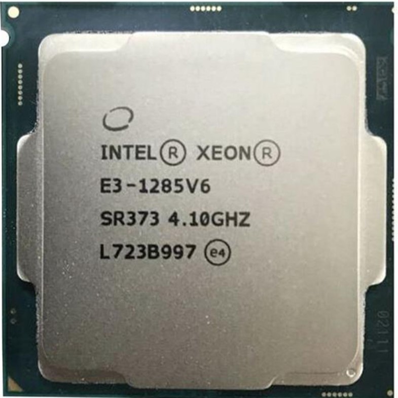 CPU Intel XEON E3-1285 v6 4.1GHz Turbo 4.5GHz 4 Core 8 Thread Socket 1151 E3-1285v6 TPD 79W