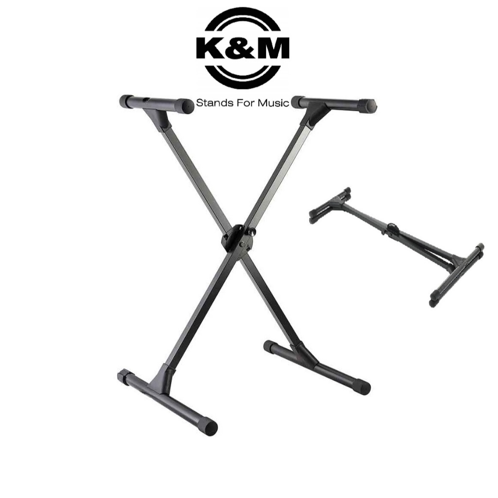 K&M 37230 ขาตั้งคีย์บอร์ด ทรง X Keyboard Stand