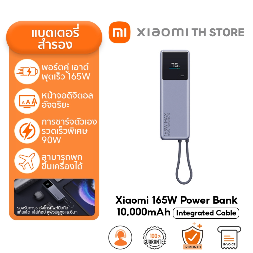 Xiaomi 165W Power Bank 10000