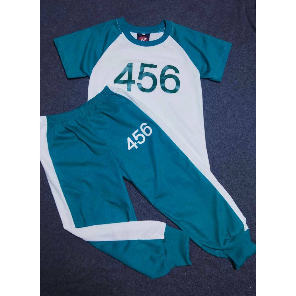 ชุดผู้เล่น 456 squid game ไซส์เด็ก