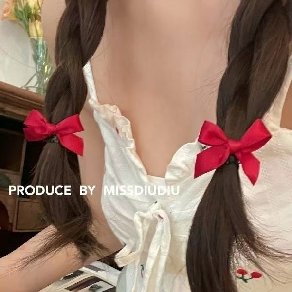 พร้อมส่ง โบว์ดำติดอก โบว์ดำไว้อาลัย โบว์แดง โบว์ติดผมตรุษจีน คริสมาสตร์ พส.จีน โบว์DIy เครื่องประดับผม ที่คาดผม กิ๊บ ราคา ถูกที่สุด ดีลบีเคเค แกลเลอรีภาพที่ 6