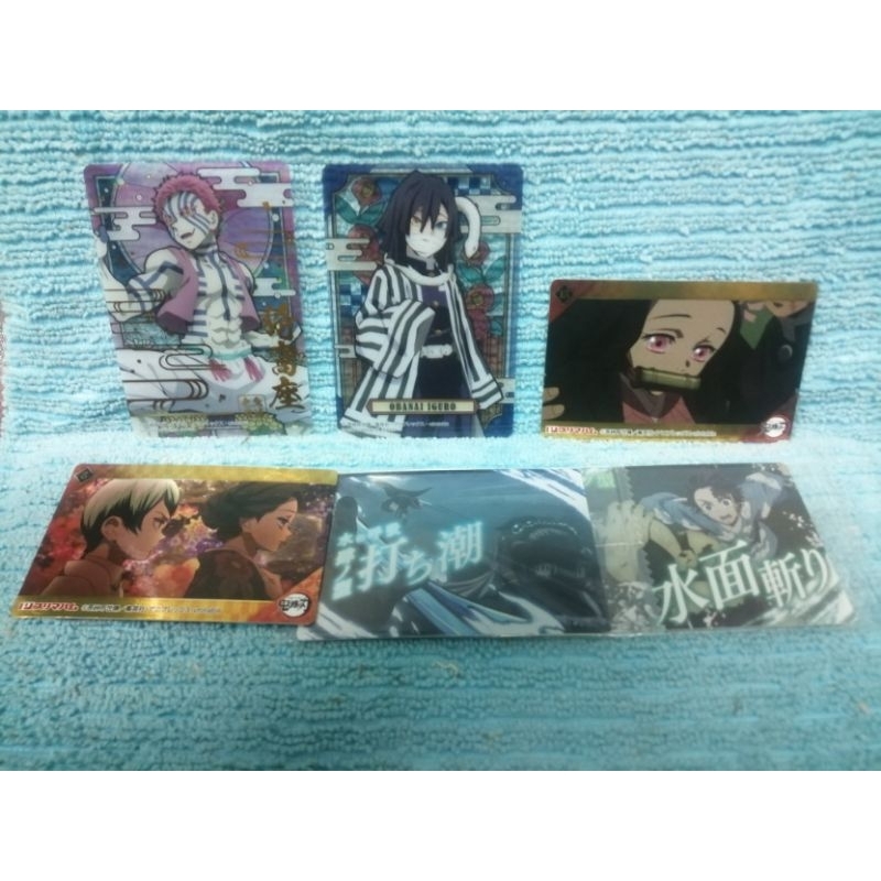 การ์ด​ Demon Slayer Kimetsu​ No​ Yaiba​ ของ​แท้​Japan​