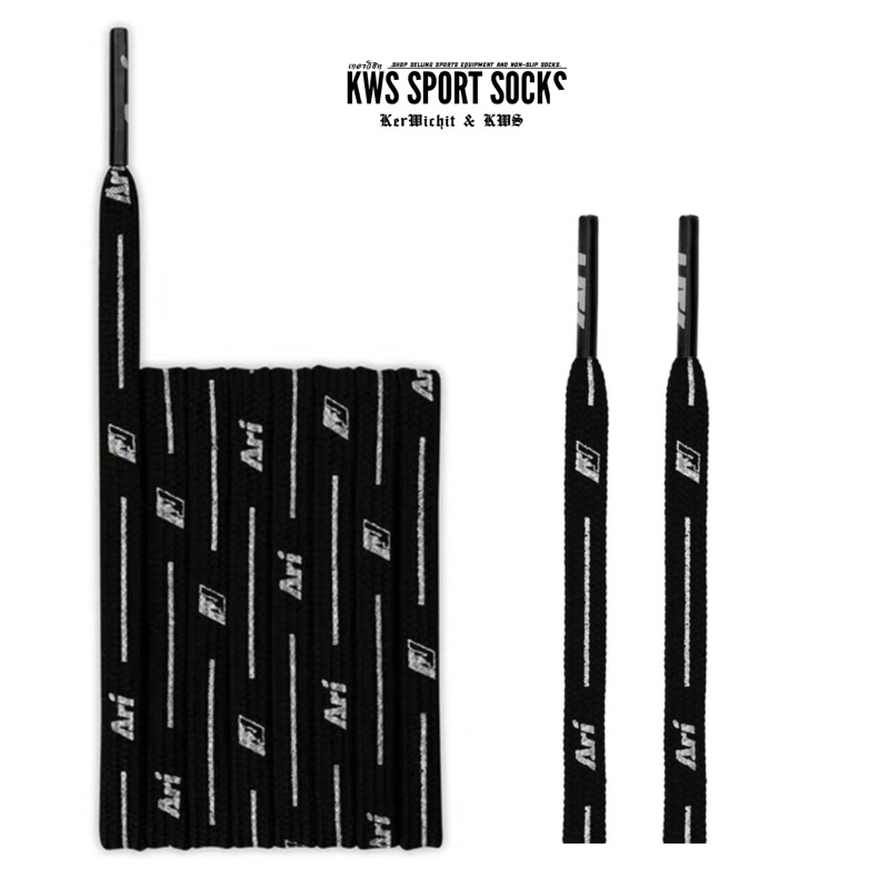 เชือกรองเท้า Ari ของแท้ 100% มีให้เลือกสีดดำ สีชมพู สีขาว พร้อมจัดส่ง - รูปที่ 2