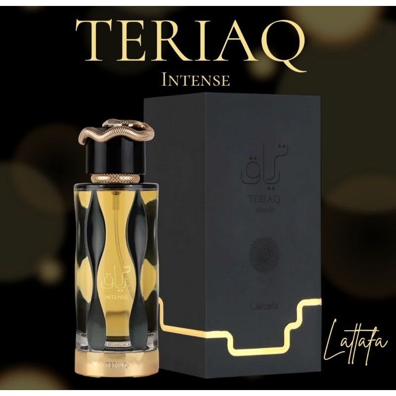 TERIAQ Intense by Lattafa น้ำหอมแท้ 100% แบ่งขาย 2/5/10ml.จัดส่งด่วน