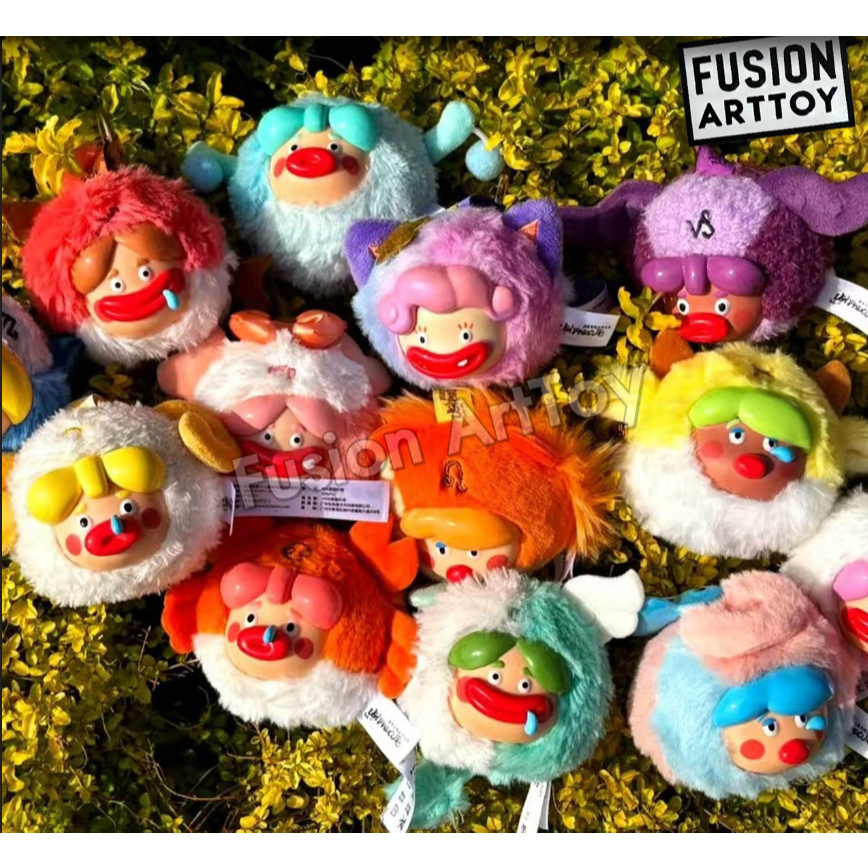 ❤️Ugly Cute Family 12 ราศี พวงกุญแจ ของแท้ 100%  Fusion ArtToy❤️