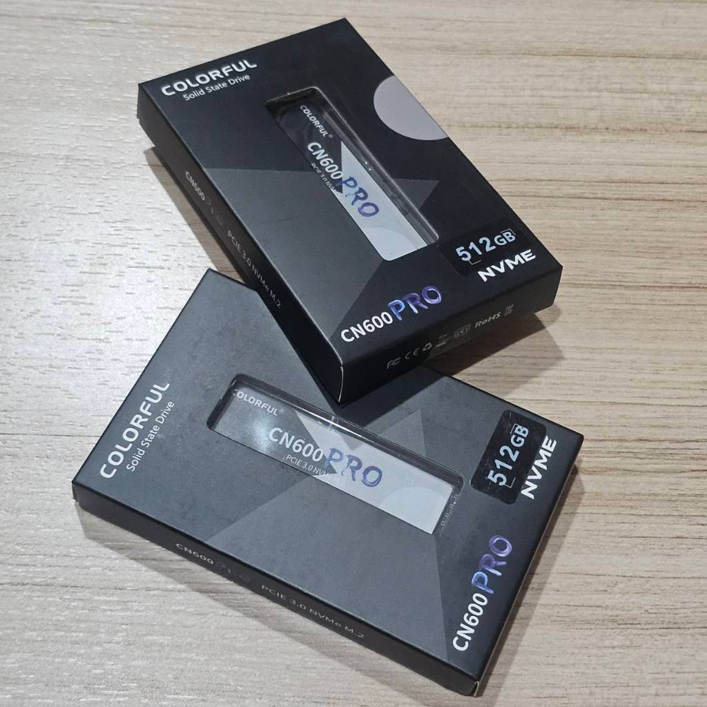 Colorful SSD รุ่น CN600 PRO ขนาด 512 GB (M.2 NVMe 3300/2600 MB/s)