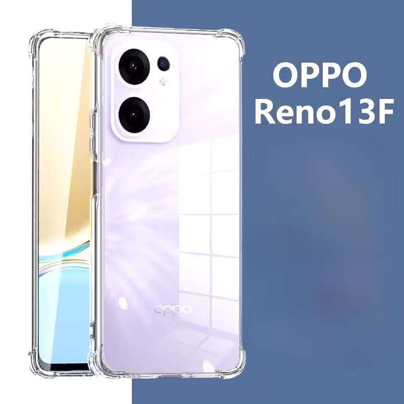 OPPO Reno 13 F 5Gตรงรุ่น(พร้อมส่งในไทย)เคสTPUใสกันกระแทกแบบคลุมกล้องOPPO Reno13 5G/OPPO Reno13 Pro/O