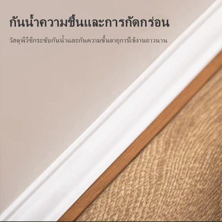 ครอบฉากPVC ANGLE COVER WPC ตัวปิดครอบฉากไม้ระแนง แบบ L ขนาด สำหรับใช้ภายใน 1.45ม.ไม้ปิดขอบ