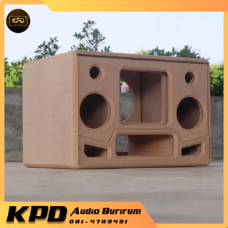 ตู้ลำโพง บลูทูธ DIY งานดิบ แบนพาส6.5นิ้ว กลาง4นิ้ว MDF 12มม (BP65142)