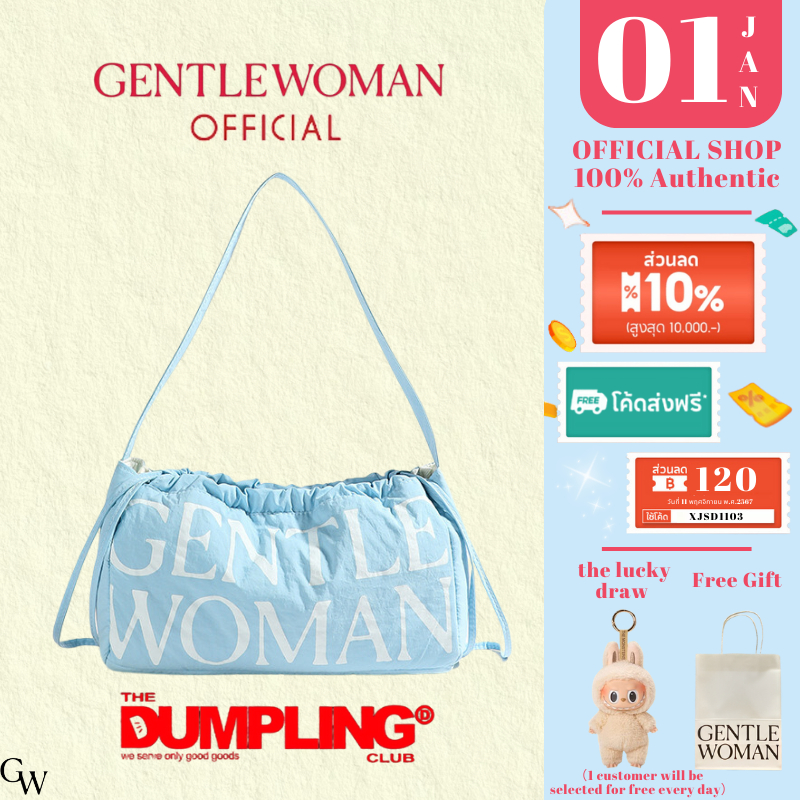 GENTLEWOMAN DUMPLING BAG BLUE BUTTERFLY น่ารักพลัมสีน่ารักพลัมสี กระเป๋า ของผู้หญิง ถือ กระเป๋าแฟชั่น