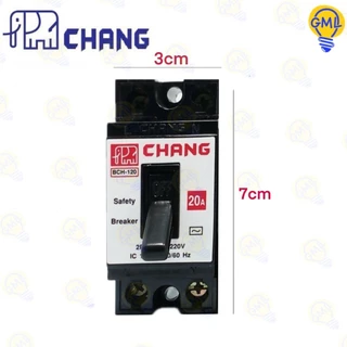Chang เซฟตี้เบรกเกอร์ ไม่มีไฟ (ไม่รวมฝาครอบ)