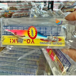 โยกุ้งตกหมึก กุ้งสีเรืองแสง ขนาด 2.0 & 2.5 & 3.0 & 3.5 กุ้งปลอม เหยื่อตกหมึก