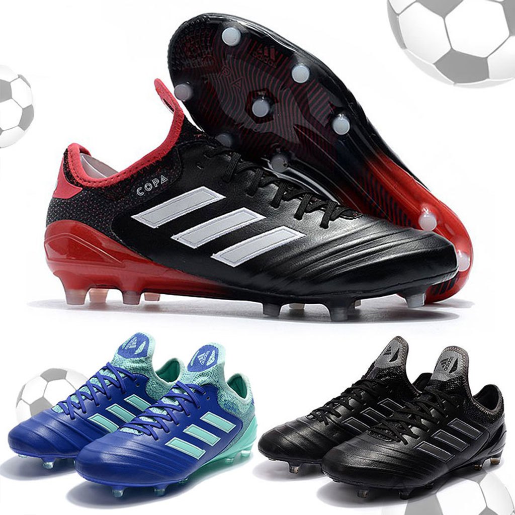 Adidas Copa 18.1 FG รองเท้าสตั๊ด รองเท้าฟุตบอลคุณภาพสูงสำหรับผู้ชาย รองเท้าฟุตซอล