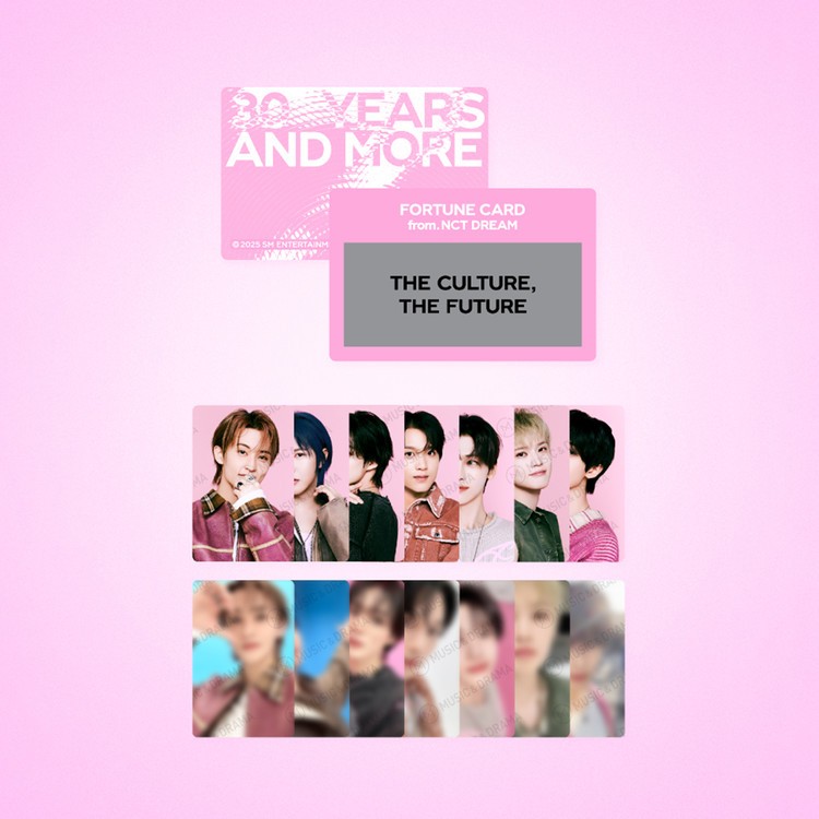 **^ พร้อมส่ง ^ ** < SMTOWN LIVE 2025 > FORTUNE SCRATCH CARD SET - NCT DREAM NCT 127 -